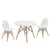 Pack de 2 sillas infantil Blanco TOW WOOD + mesa TOW 60