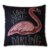 Cojín DARLING FLAMINGO algodón 45×45 – incluye relleno