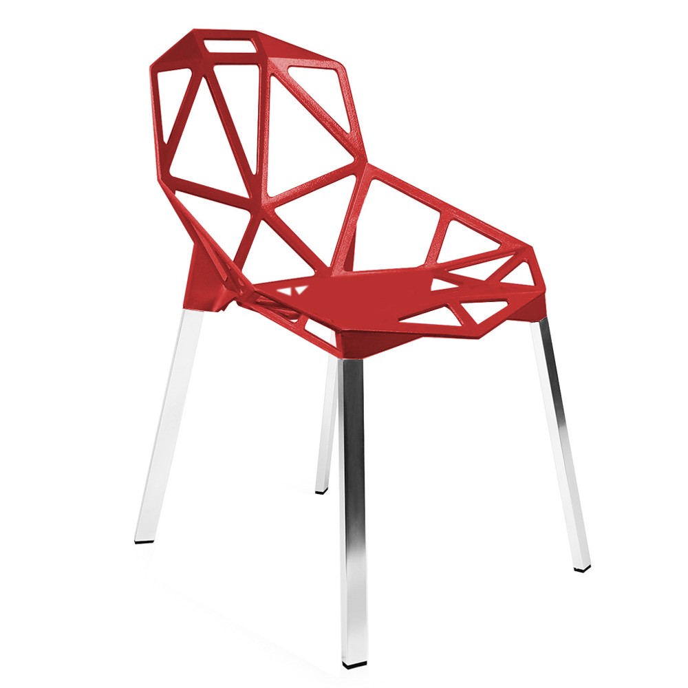 Silla de exterior Rojo ONE Silla de exterior Rojo ONE