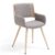 Silla de comedor Gris CRIGON