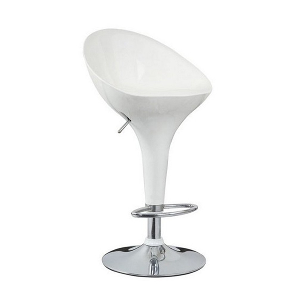 Taburete regulable COBA – plástico Blanco Taburete regulable COBA – plástico Blanco