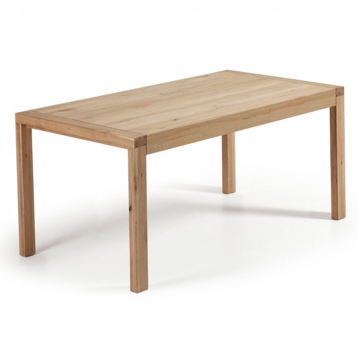 Mesa de comedor extensible GAFERN 200(280)x100 – madera de roble Natural