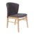 Silla de comedor Gris oscuro LUMIERE