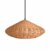 Lámpara de suspensión PAPAWER – rattan Natural – metal Latón