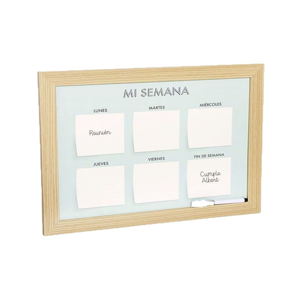 Calendario semanal con rotulador DAYLY – Verde