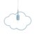 Lámpara de suspensión CLOUD – Azul