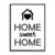 Lámina con marco SWEET HOME 30×40