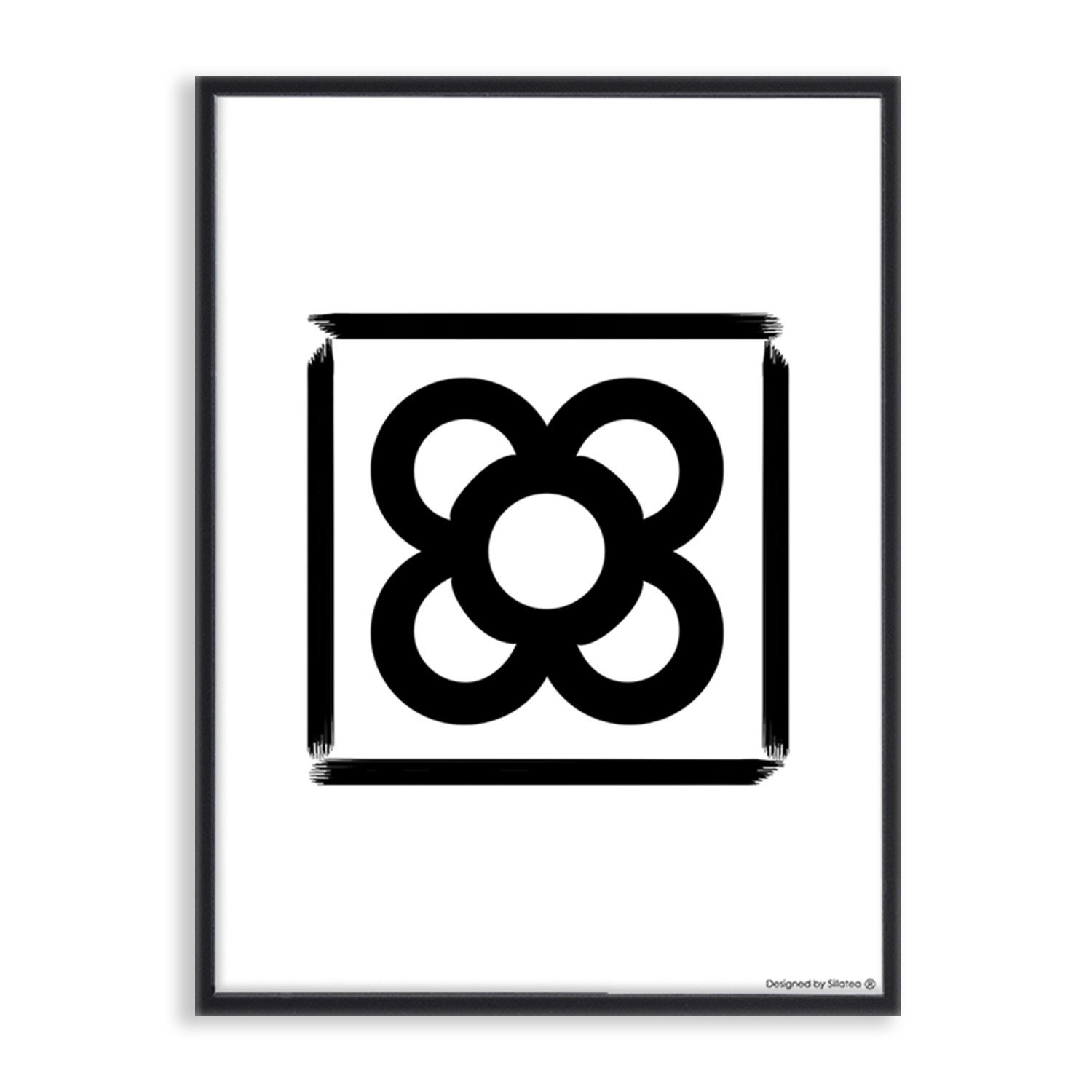 Lámina con marco RAJOLA 30×40