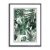 Lámina con marco TROPICAL PLANTS MIX 30×40