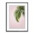 Lámina con marco PINK PALM 30×40