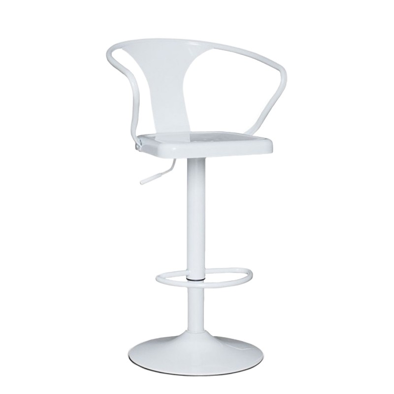 Taburete regulable TOLIX Style – metal Blanco Taburete regulable TOLIX Style – metal Blanco