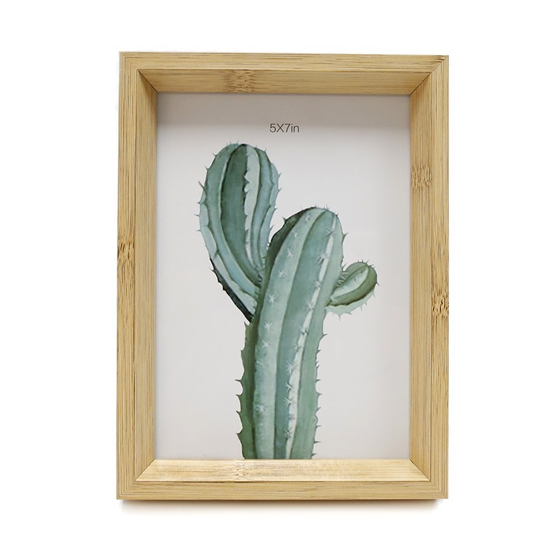 Marco de fotos BAMFUS 13×18 – madera de Bambú Marco de fotos BAMFUS 13×18 – madera de Bambú