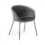 Silla de comedor Gris ENIDAZ VELVET