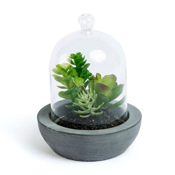 Planta artificial SUCUL – cristal
