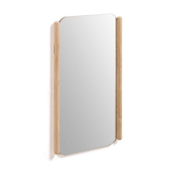 Espejo SMOOTH SMALL – madera de roble Natural