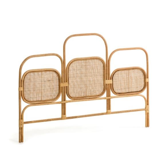 Cabecero ZORYA 125×170 – rattan Natural – bambú