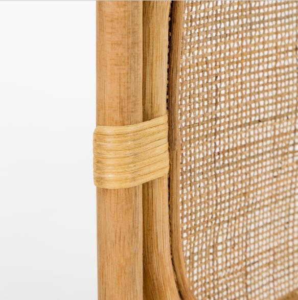 Cabecero ZORYA 125x170 - rattan Natural - bambú