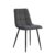 Silla de comedor Gris oscuro MALTA