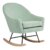 Silla mecedora Verde menta DENVER