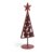 Árbol decorativo XMAS – metal Rojo