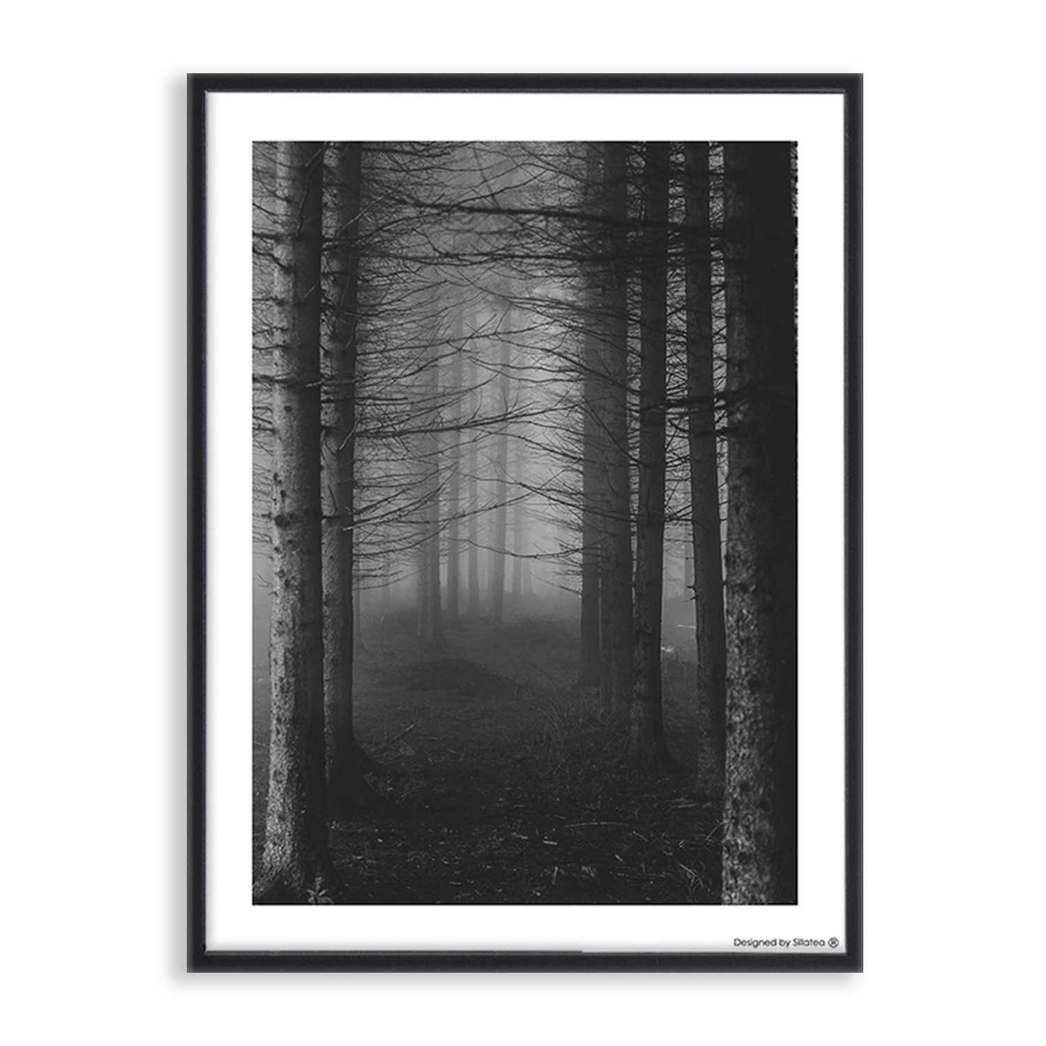 Lámina con marco WILD FOREST 30×40