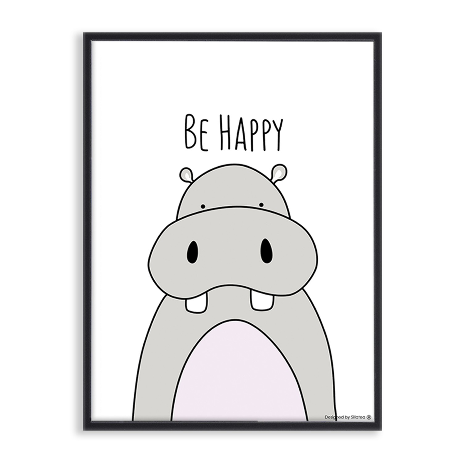 Lámina con marco BABY HYPO 30×40