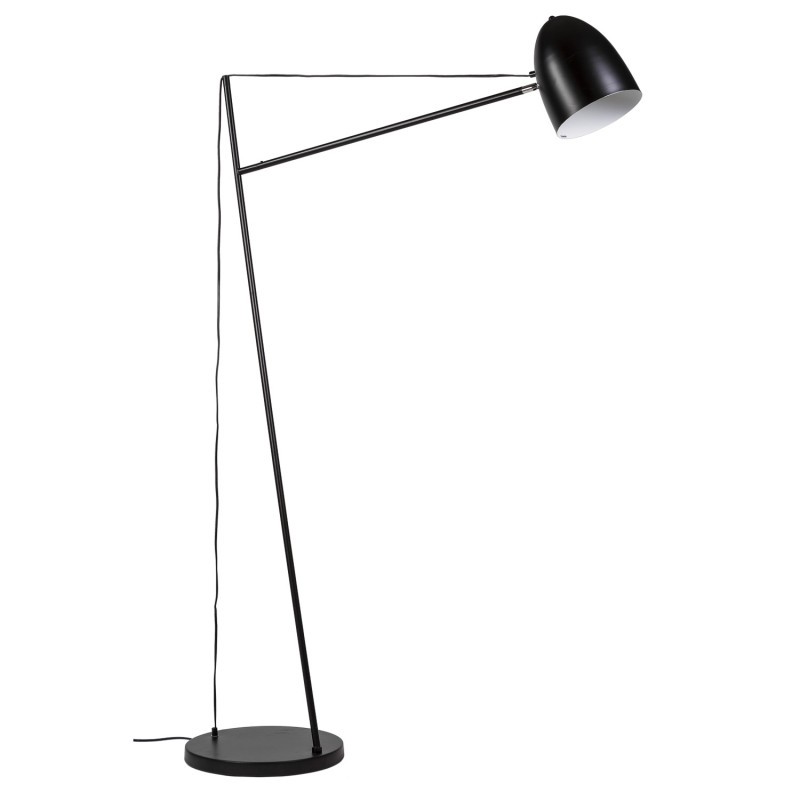 Lámpara de pie LANSING – metal Negro Lámpara de pie LANSING – metal Negro