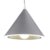 Lámpara de techoTREKANT – plástico Gris