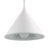 Lámpara de suspensión TREKANT – plástico Blanco