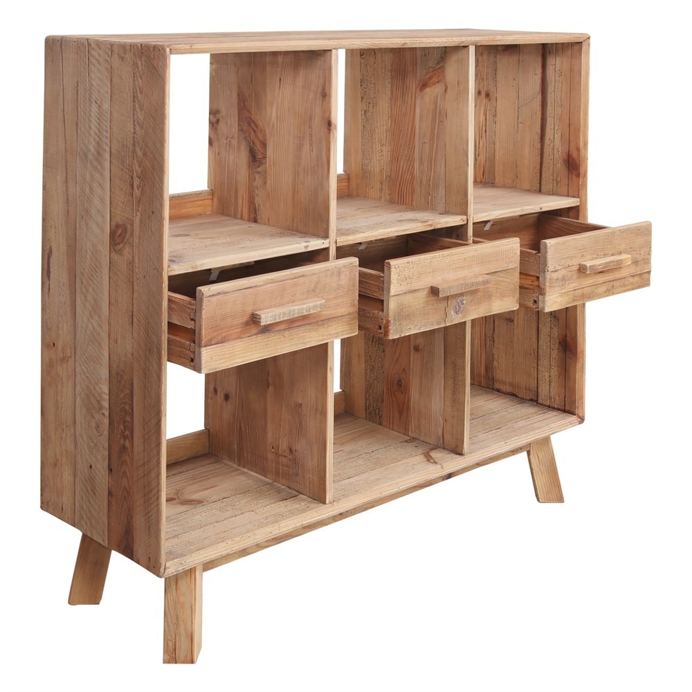 Aparador ELVIN 120x110 - madera de Pino