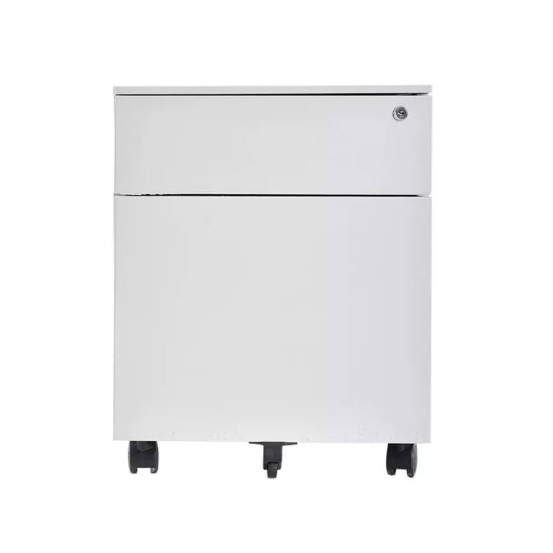 Cajonera de oficina LOOP - metal Gris