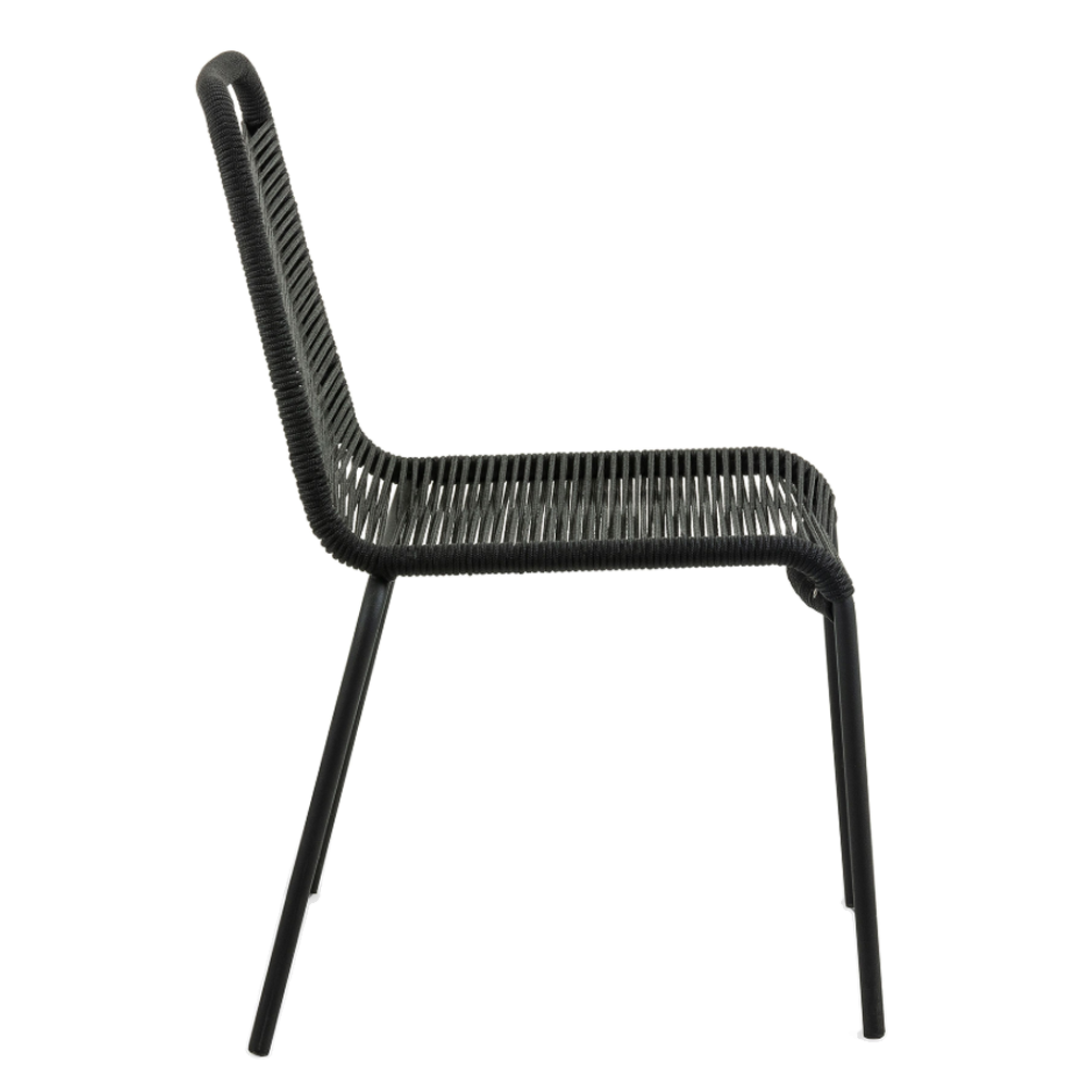 Silla de comedor Negro BLACKBURN