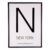 Cuadro N…NEW YORK  60×80 – marco Negro