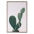Cuadro GREEN CACTUS 40×60 – marco Roble