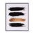 Cuadro BRUSH STROKES 25×30 – marco Blanco