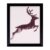 Cuadro JUMPING DEER 25×30 – marco Negro