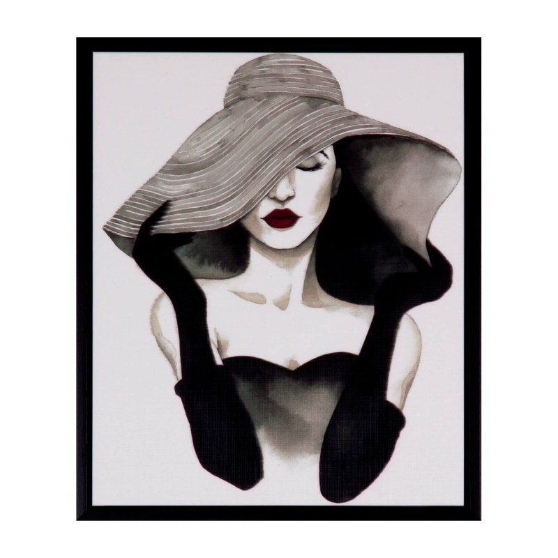Cuadro PRETTY WOMAN 25×30 – marco Negro