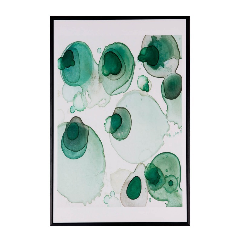 Cuadro GREEN WATERS 40×60 – marco Negro