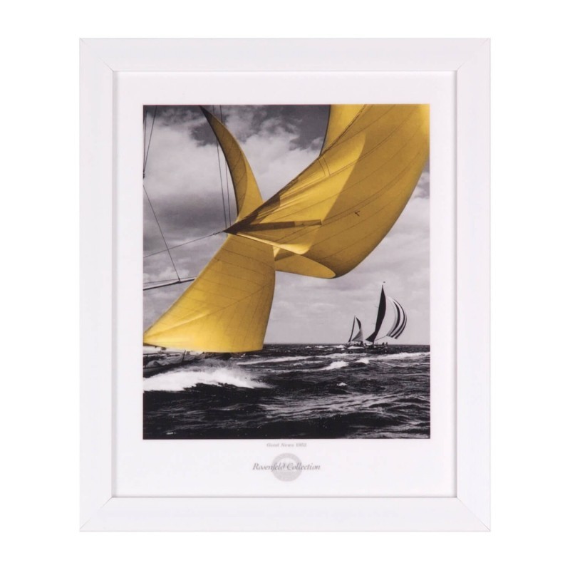 Cuadro SAIL 25×30 – marco Blanco