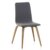 Silla de comedor Gris BRINDISI