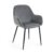 Silla de comedor Gris BOCHUM VELVET