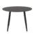 Mesa de comedor KASSEL 110 – MDF efecto cemento – metal Negro