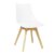 Silla de comedor Blanco NORDIK SUPER FLAK