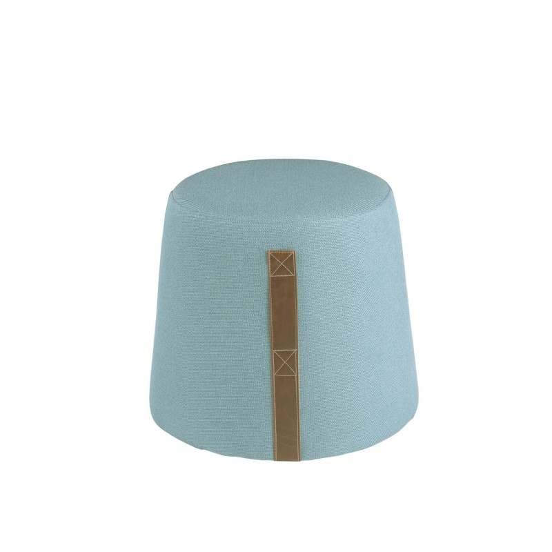 Puff RÓDANO – tejido Azul