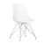 Silla de comedor Blanco ESTRUCTURE FLAK