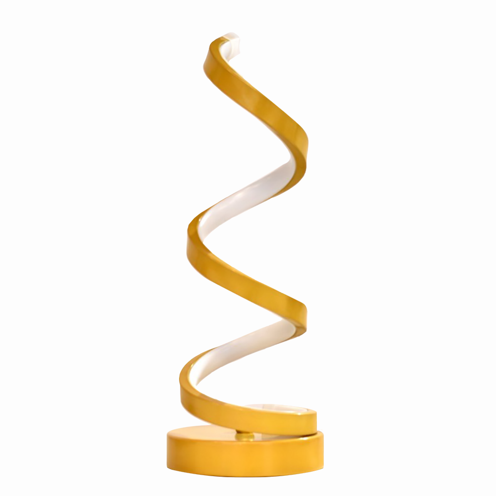 Lámpara de sobremesa SYNDO – aluminio Dorado