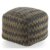 Puff DOURO – yute Marrón y Gris