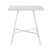 Mesa de comedor PACIFIC 80×80 – metal Blanco