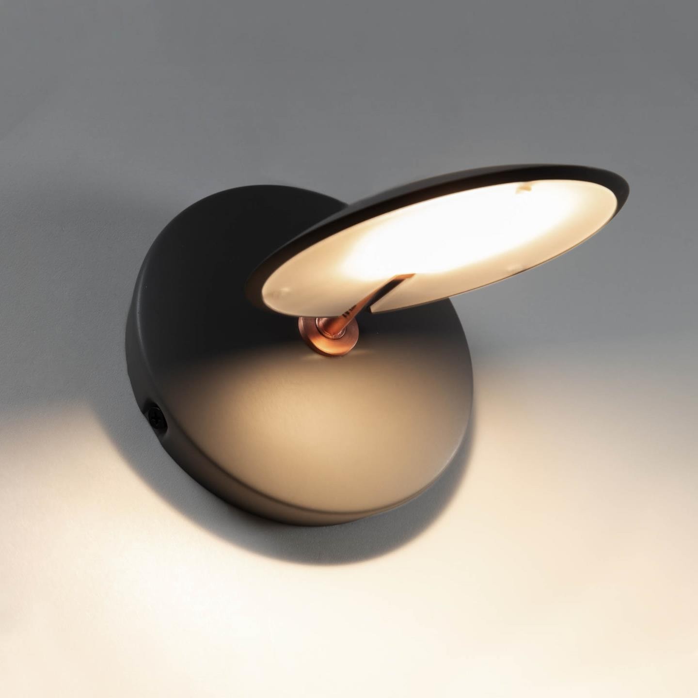 Lámpara aplique JORDAN - metal Gris