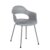 Silla de comedor Gris LESCALA